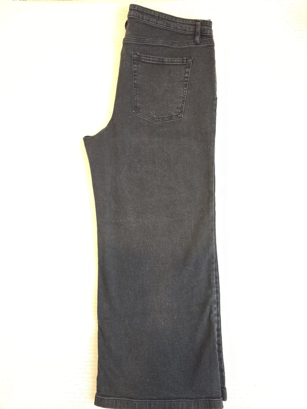 Ava & Viv Women's Wide Leg Jeans Size 18 Relaxed Fit High-Rise Stretch Casual - Picture 13 of 15